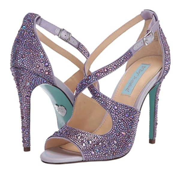 betsey johnson blue collection shoes